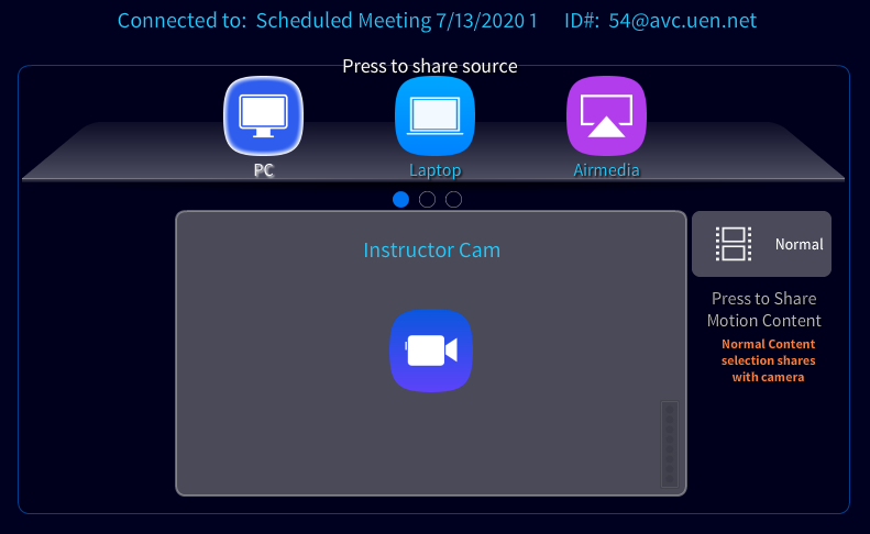 HH Screen Sharing window