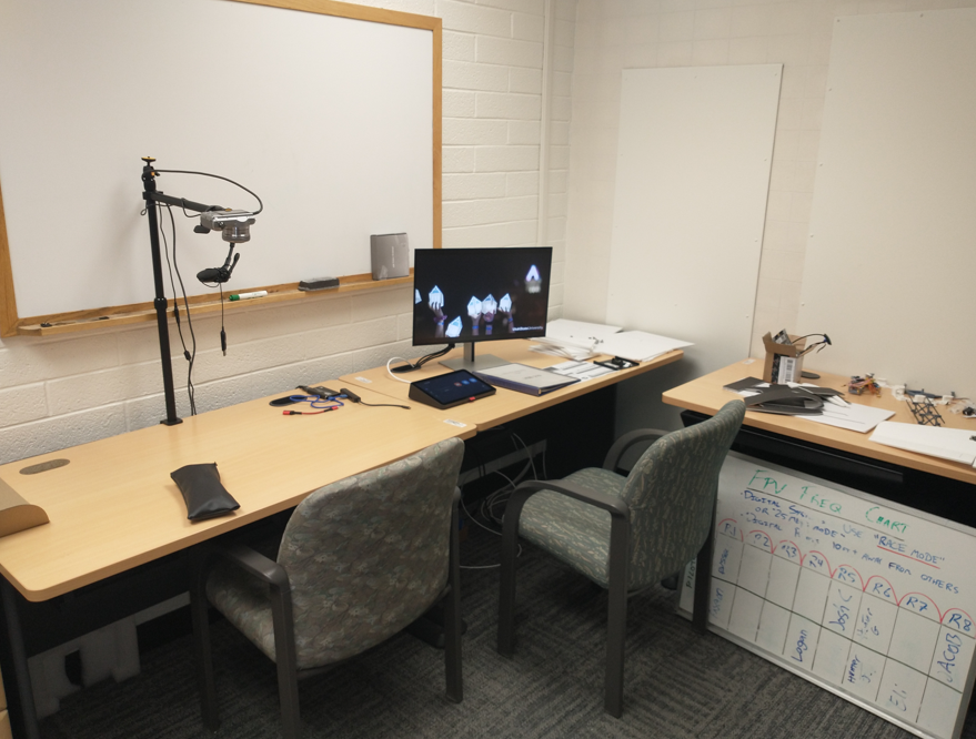 facilitator desk located in VSB 219