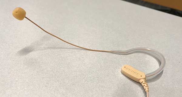 over the ear microphone